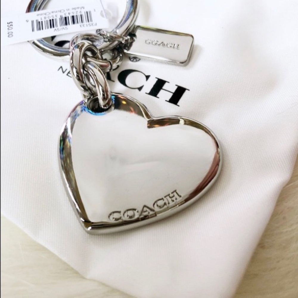 COACH Horse/Carriage Purse Charm Key Ring - Picture 4 of 6